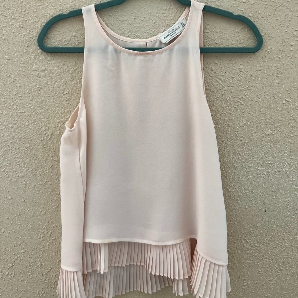 Abercrombie Light Pink Blouse